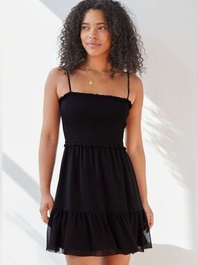 Wilfred Tempest Sleeveless Mini Dress in black size XS